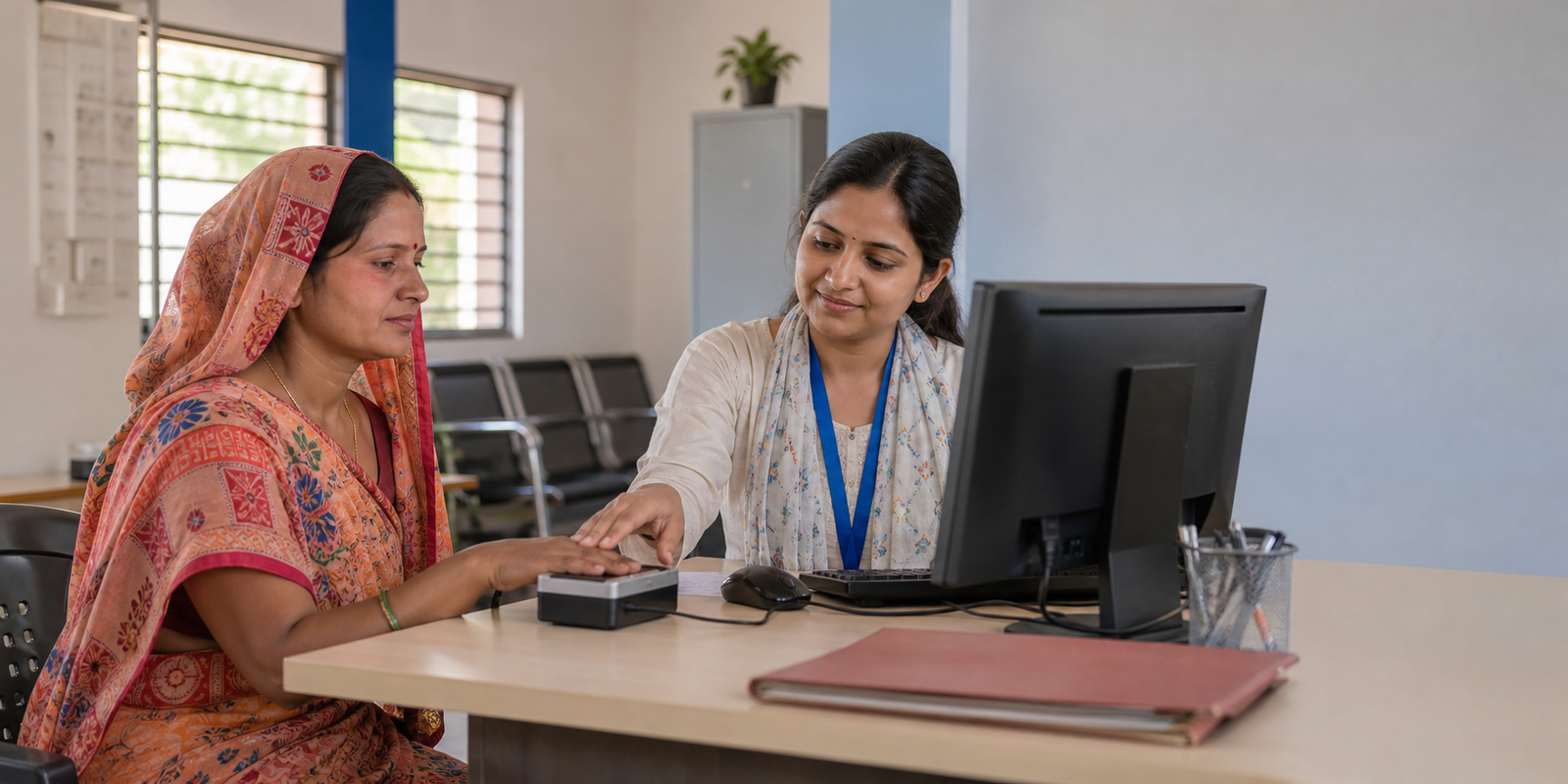 Samagra ID eKYC की जानकारी समझते मध्य प्रदेश के नागरिक
